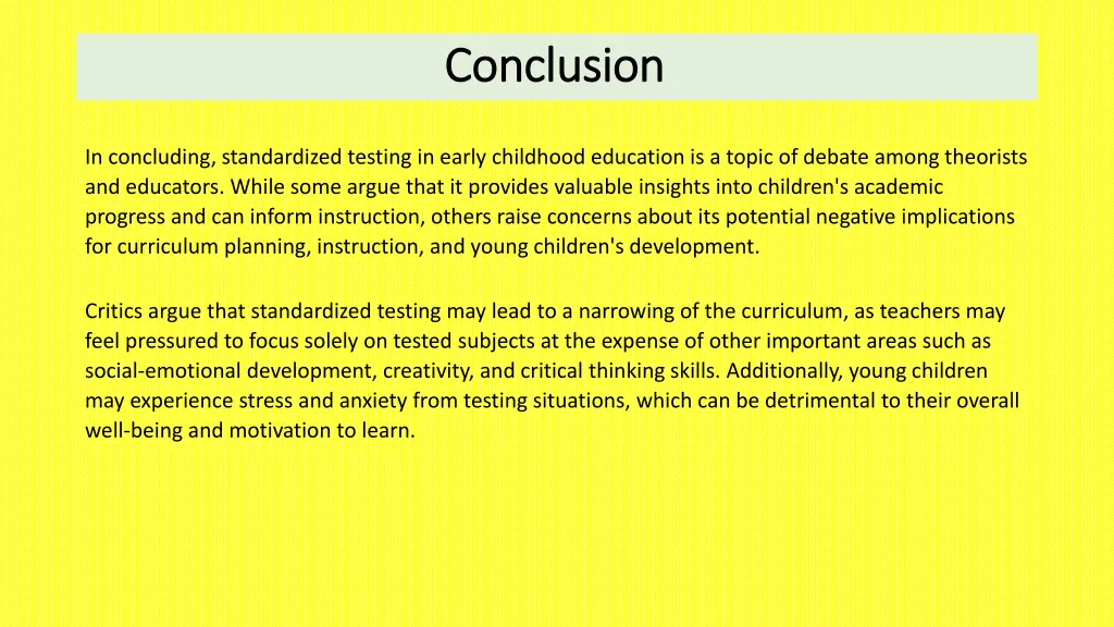 conclusion conclusion 4