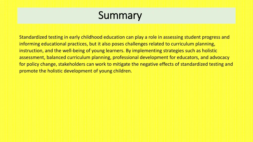 summary summary 4