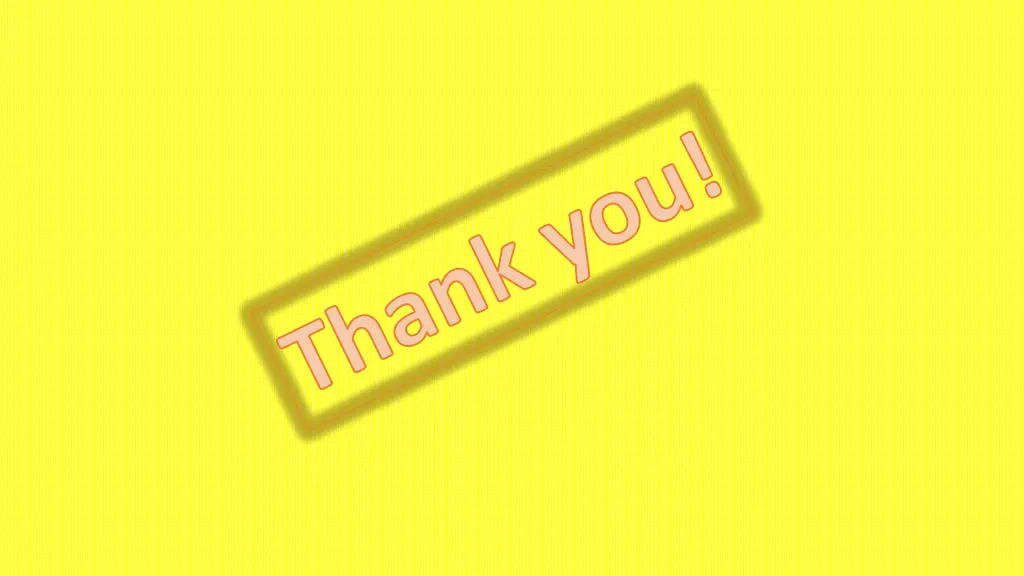 thank you