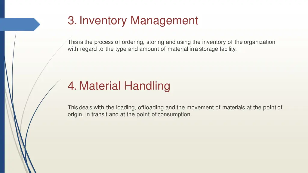 3 inventory management