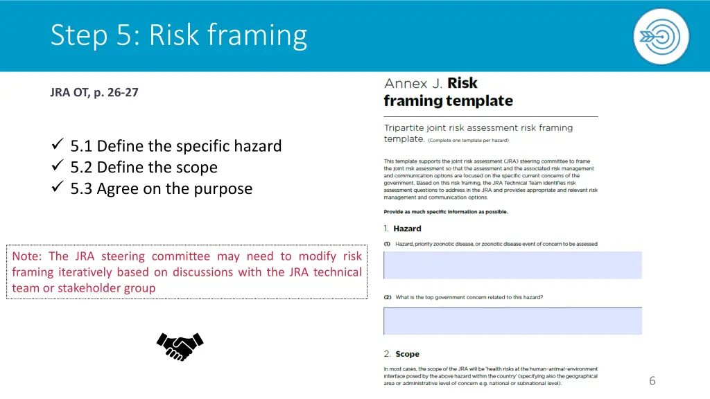step 5 risk framing