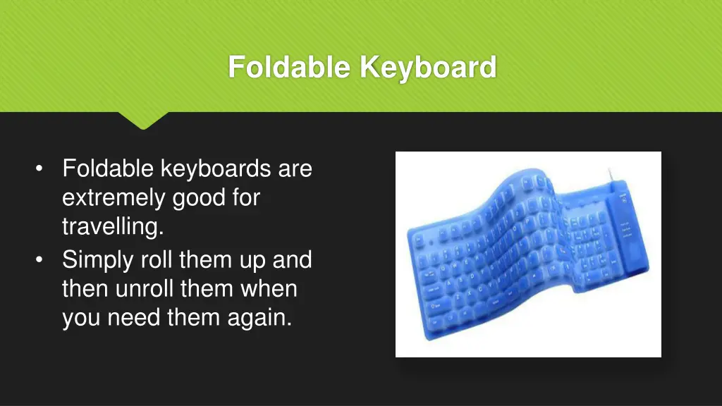 foldable keyboard
