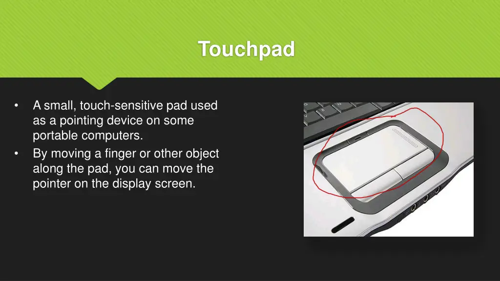 touchpad