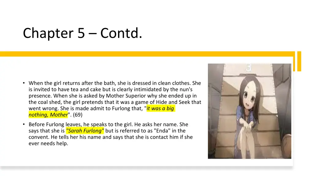 chapter 5 contd