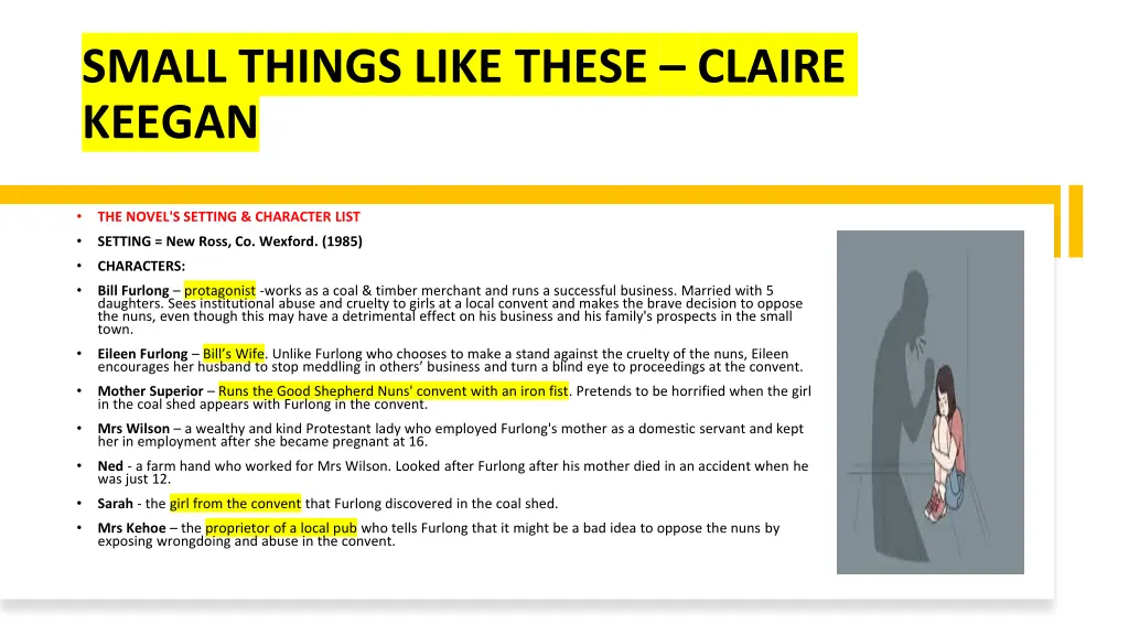 small things like these claire keegan