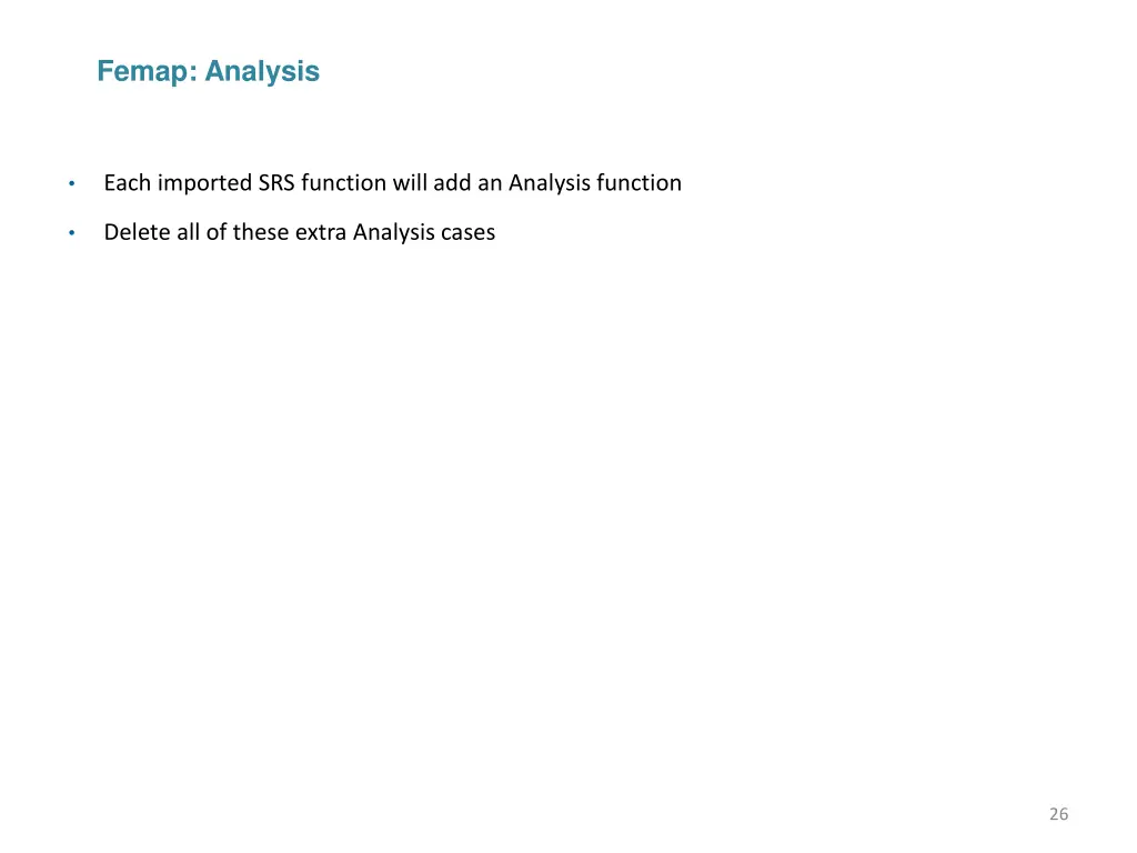femap analysis