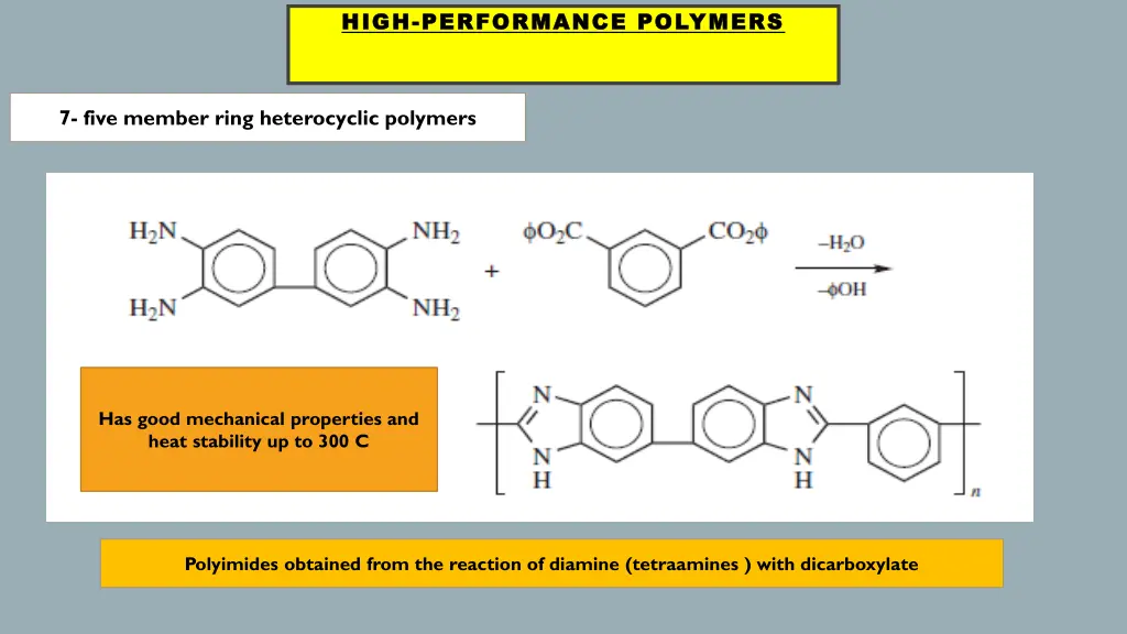 high high performance polymers performance 11