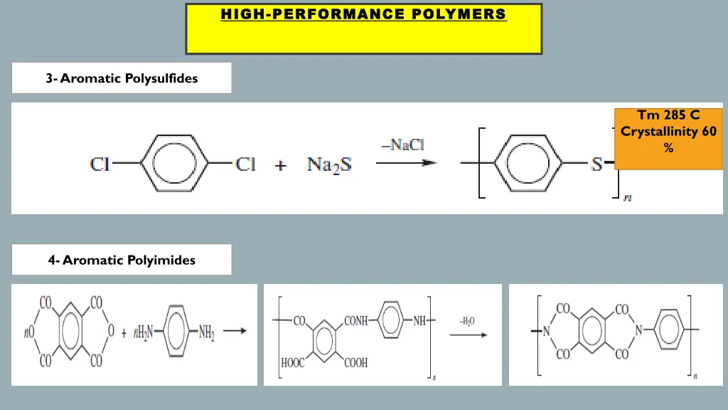 high high performance polymers performance 6