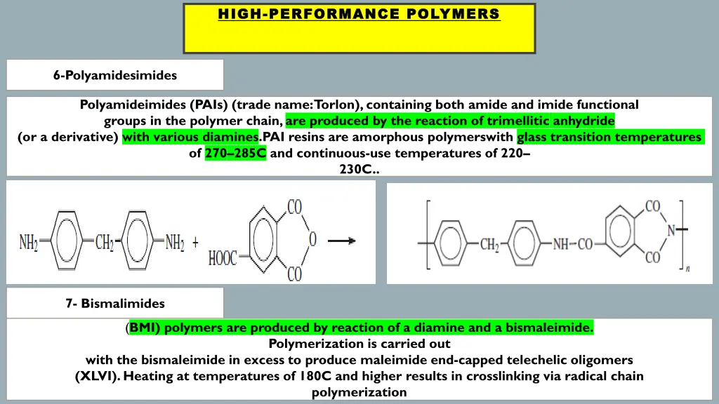 high high performance polymers performance 9