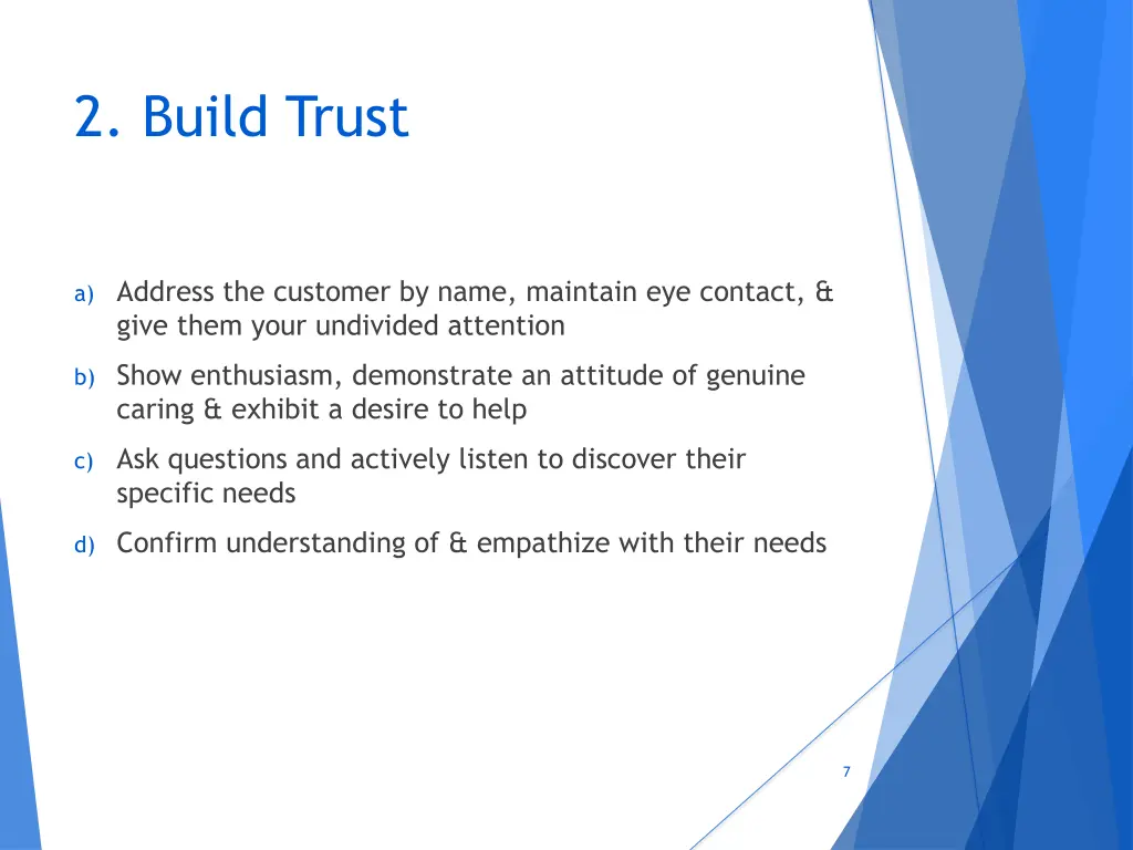 2 build trust