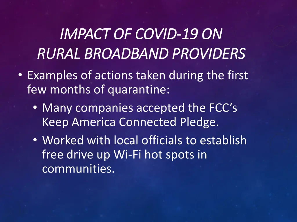 impact of covid impact of covid 19 on rural 3