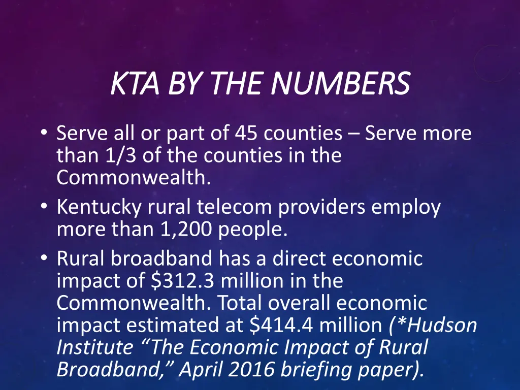 kta by the numbers kta by the numbers
