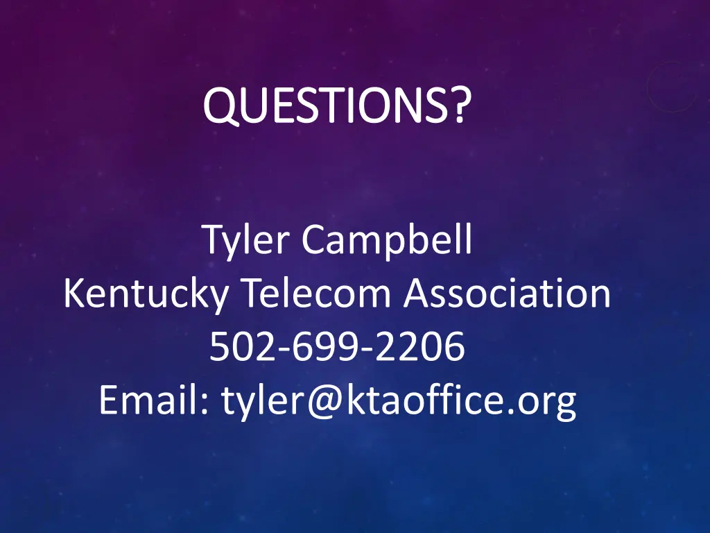 questions questions