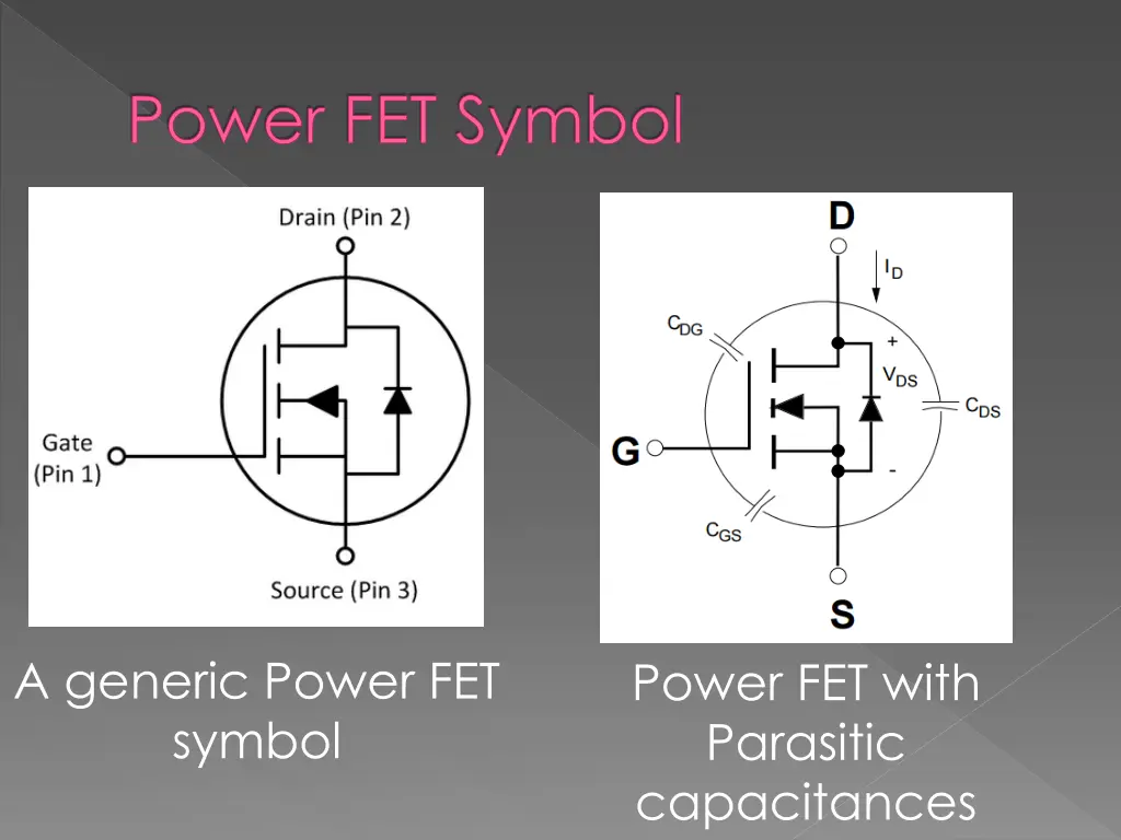 power fet symbol