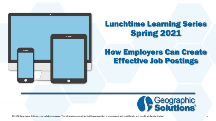 lunchtime learning series spring 2021