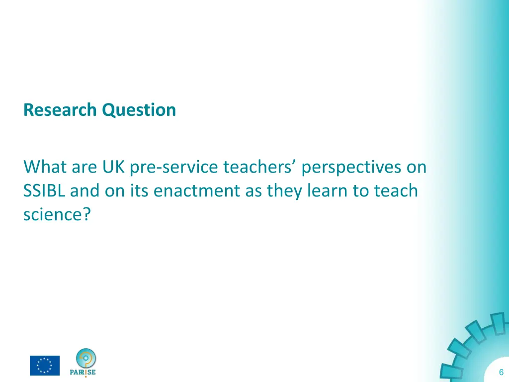 research question