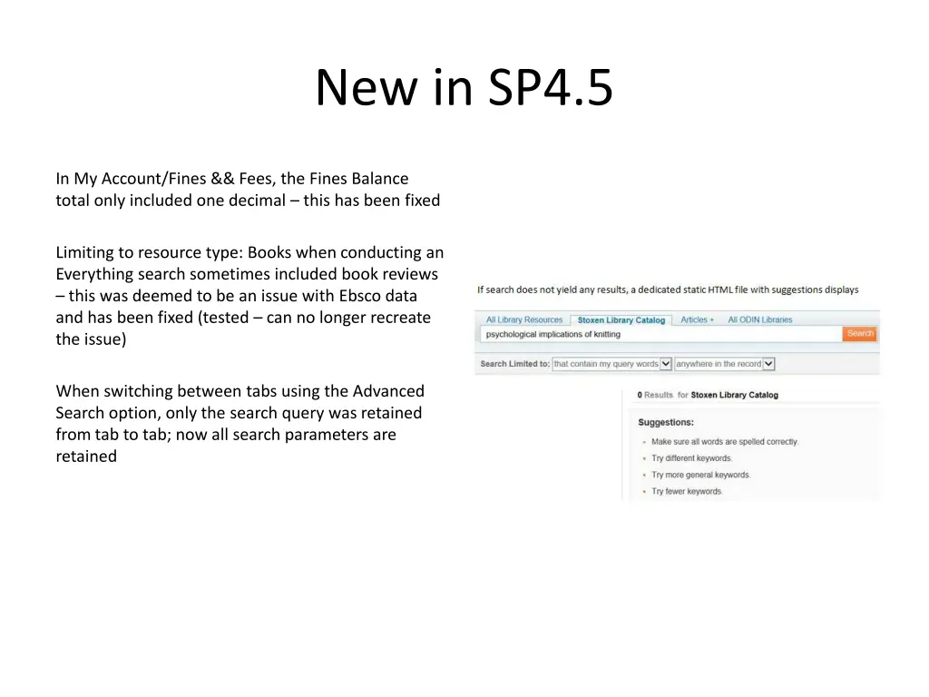 new in sp4 5 1