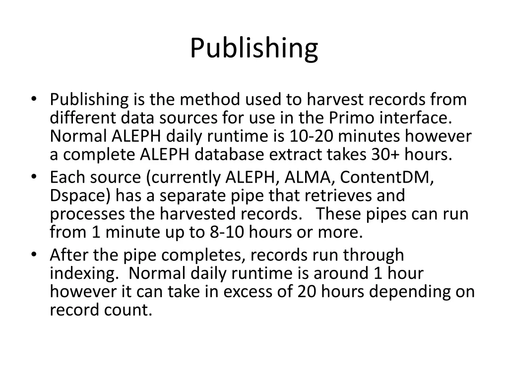 publishing