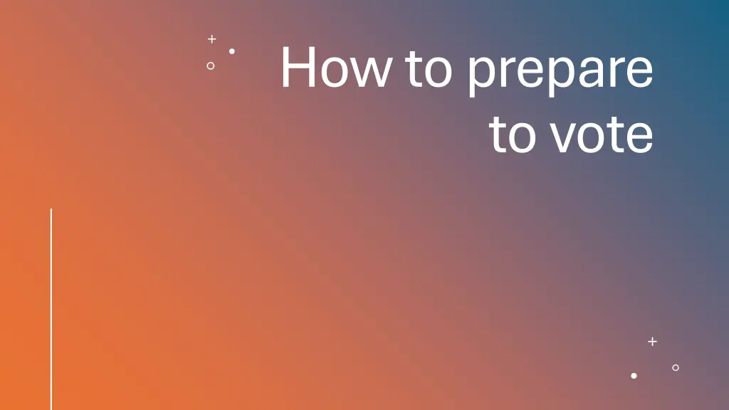 how to prepare