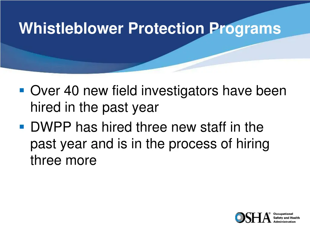 whistleblower protection programs 8