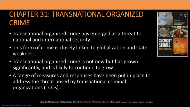 chapter 31 transnational organized chapter