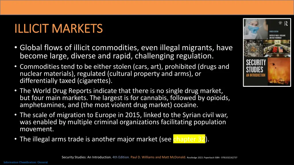 illicit markets illicit markets
