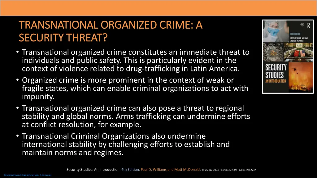 transnational organized crime a transnational