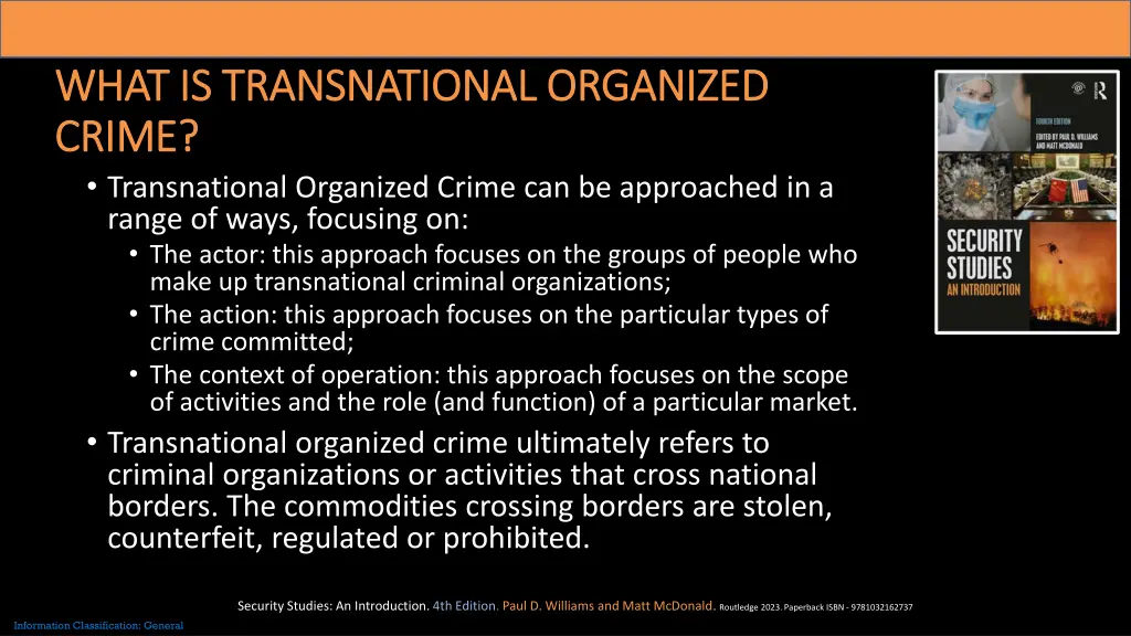what is transnational organized what