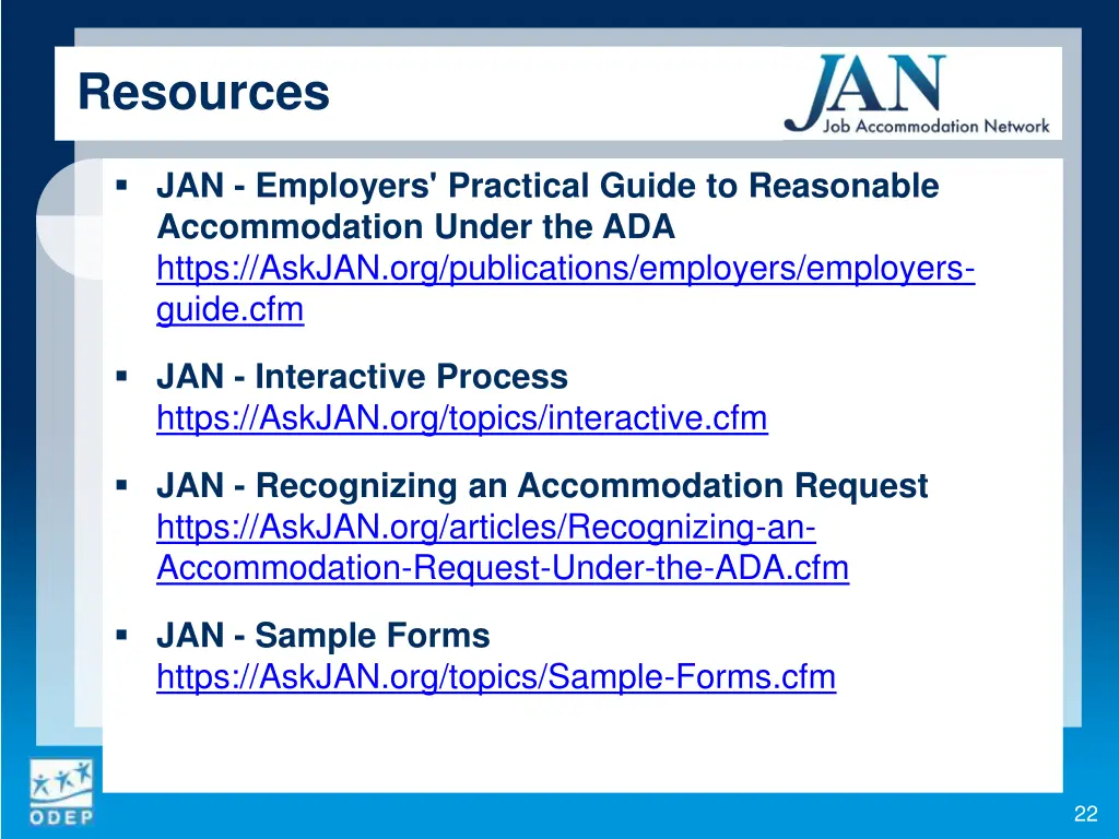 resources