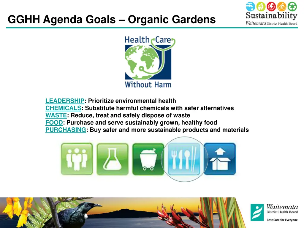 gghh agenda goals organic gardens