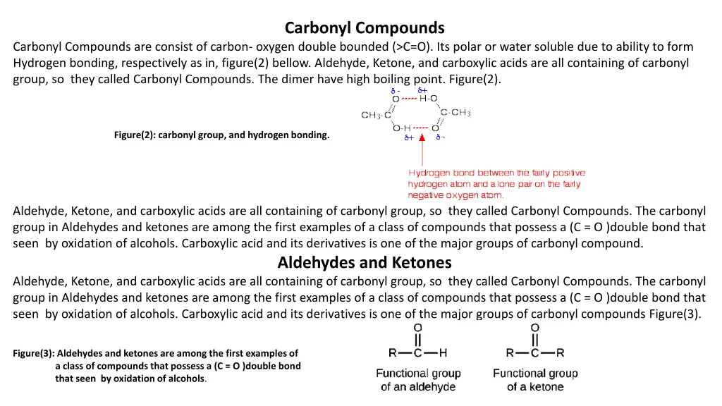 carbonyl compounds