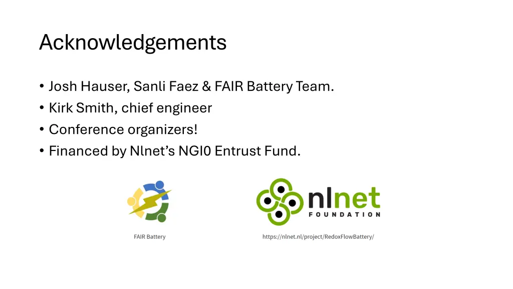 acknowledgements