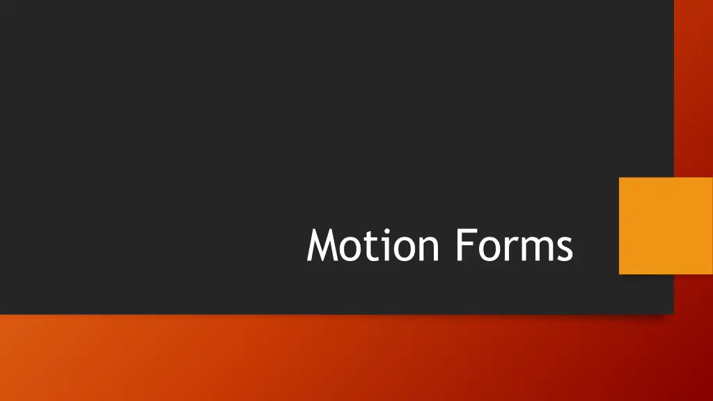 motion forms