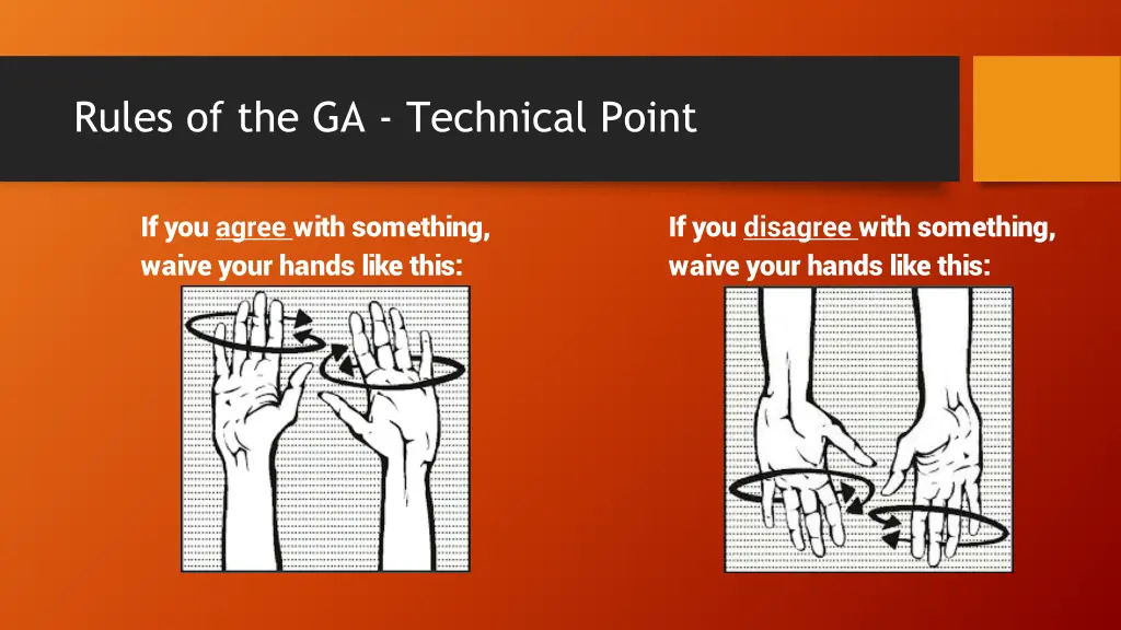 rules of the ga technical point