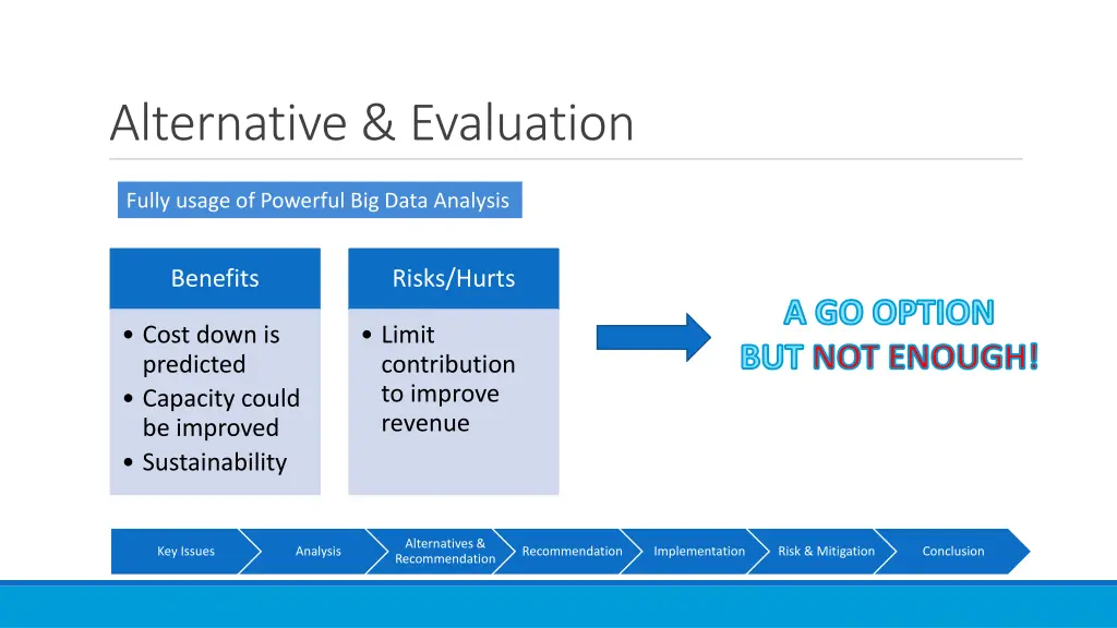 alternative evaluation 1