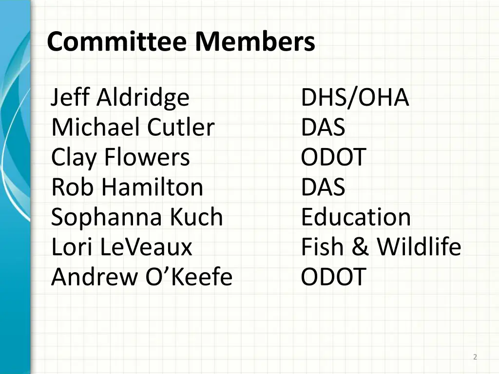committee members