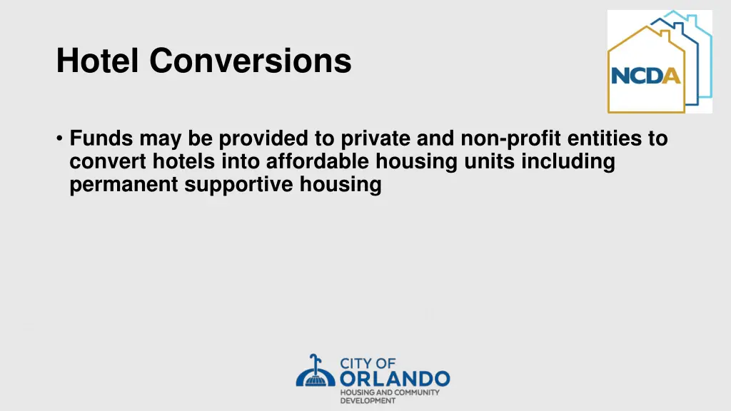 hotel conversions
