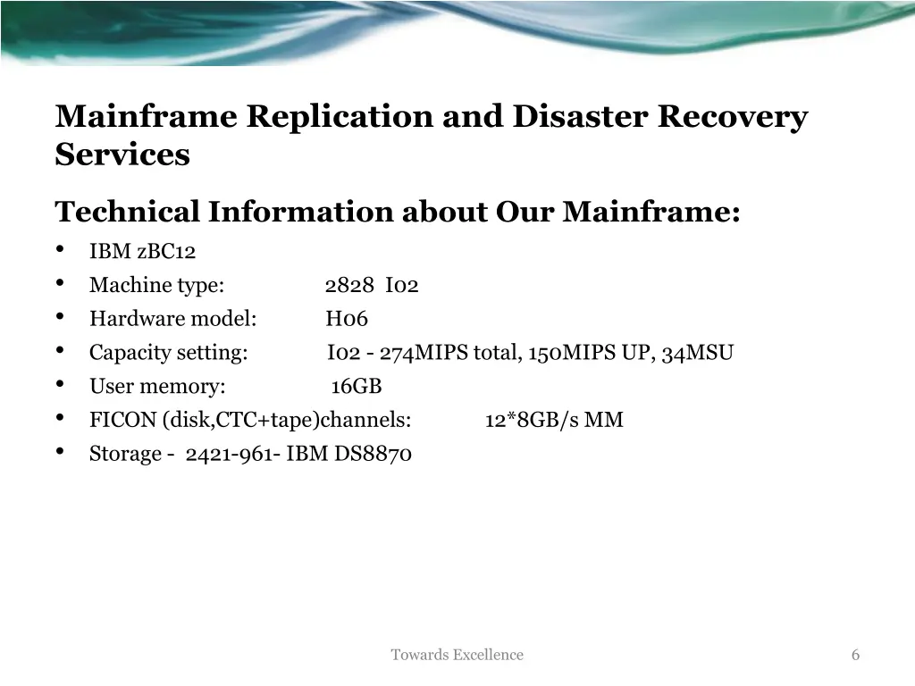 mainframe replication and disaster recovery 5
