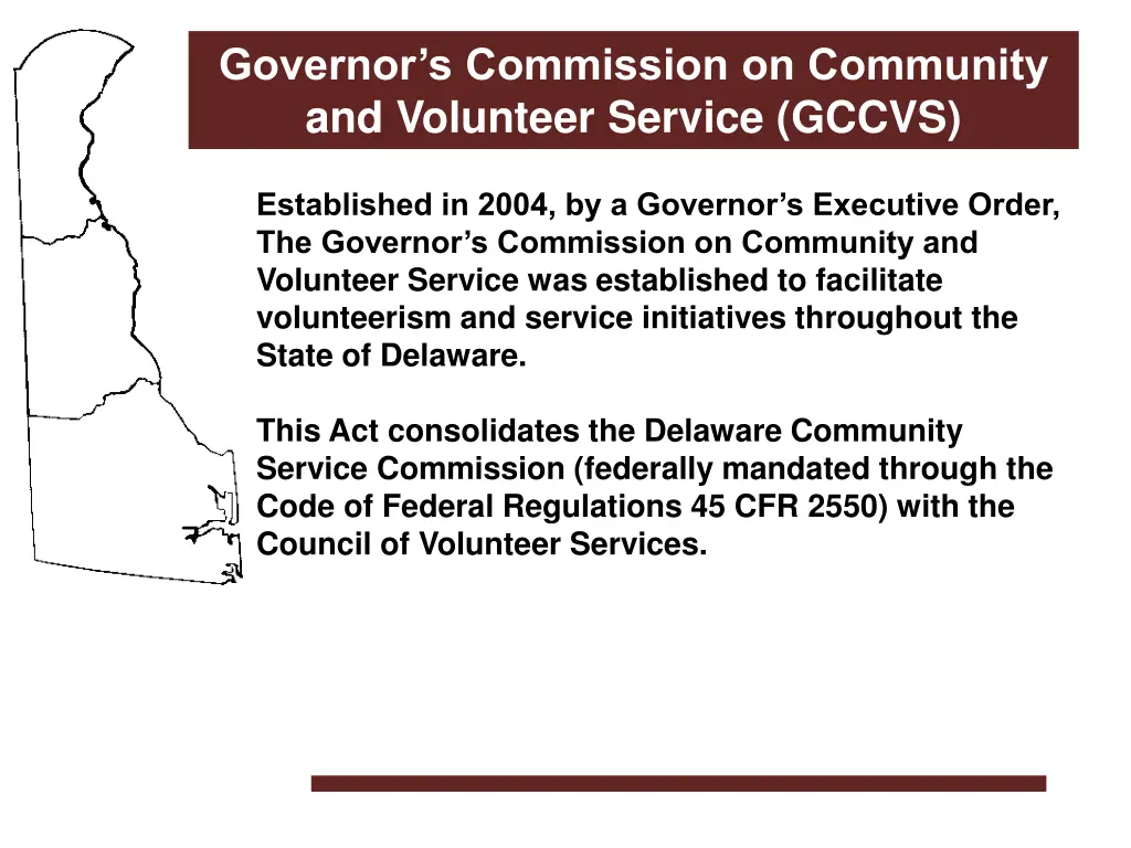 governor s commission on community and volunteer