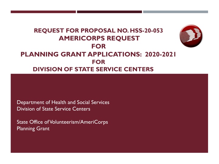 request for proposal no hss 20 053 americorps