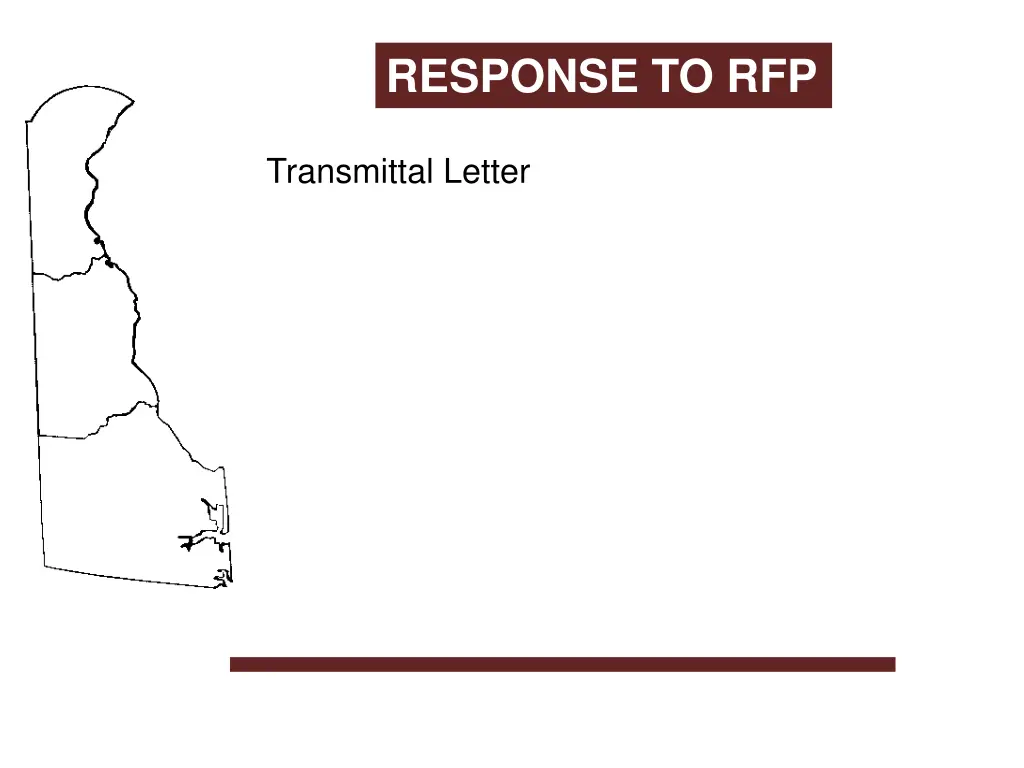 response to rfp 1