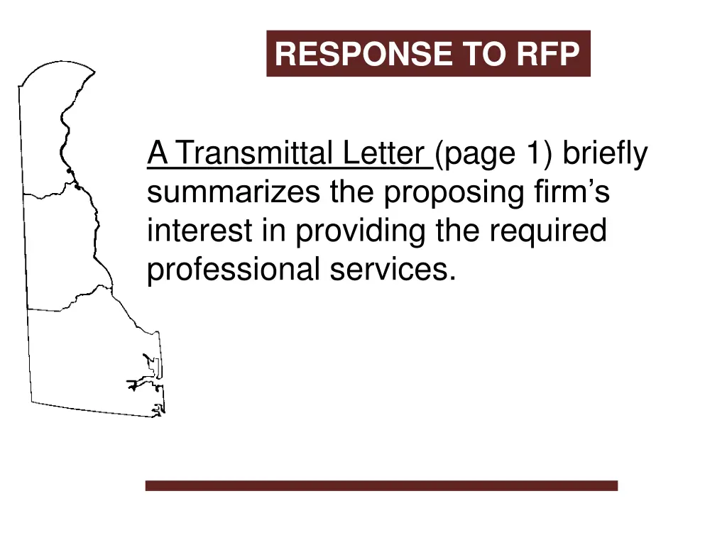 response to rfp 2