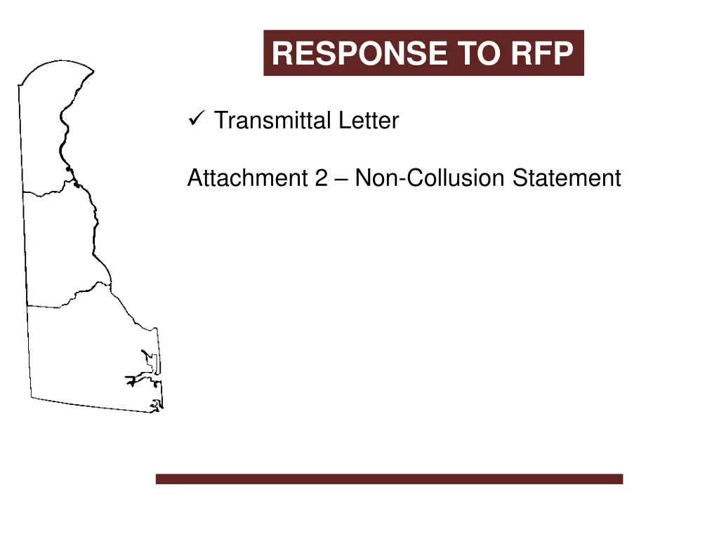 response to rfp 3