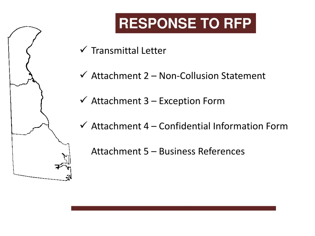 response to rfp 6