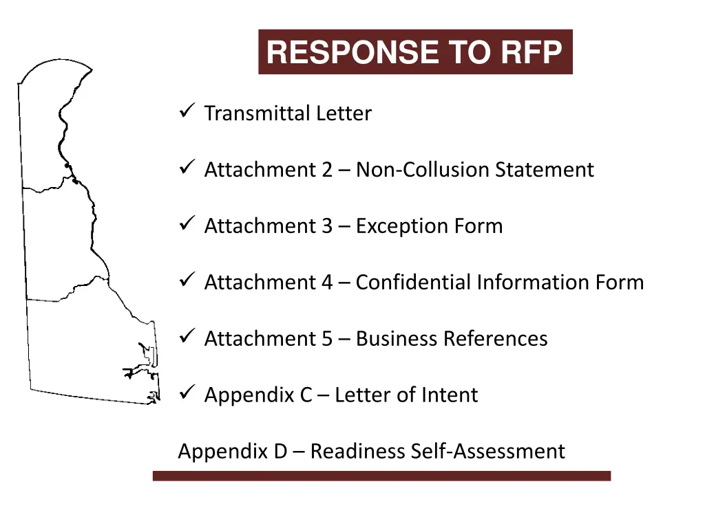 response to rfp 8