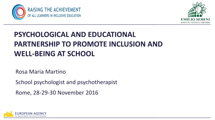 psychological and educational partnership