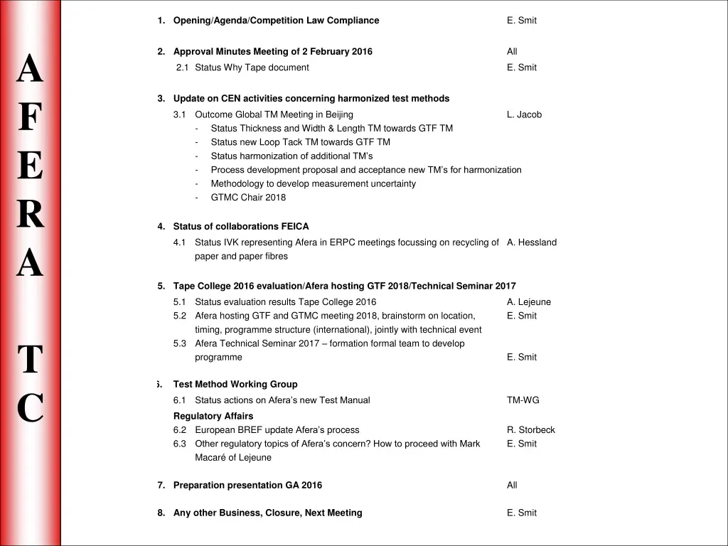 1 opening agenda competition law compliance