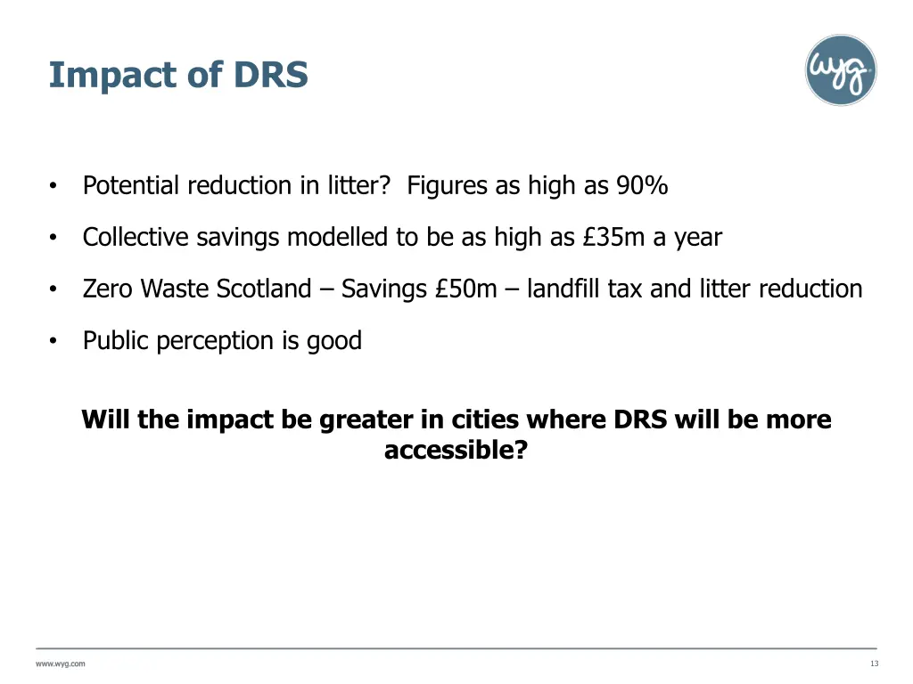 impact of drs