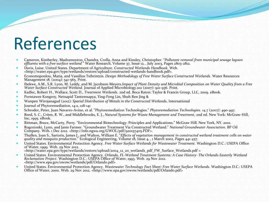 references