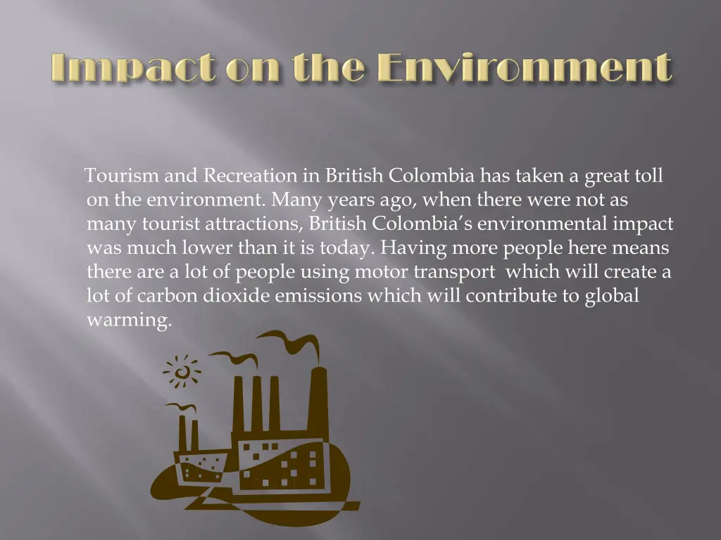 tourism and recreation in british colombia